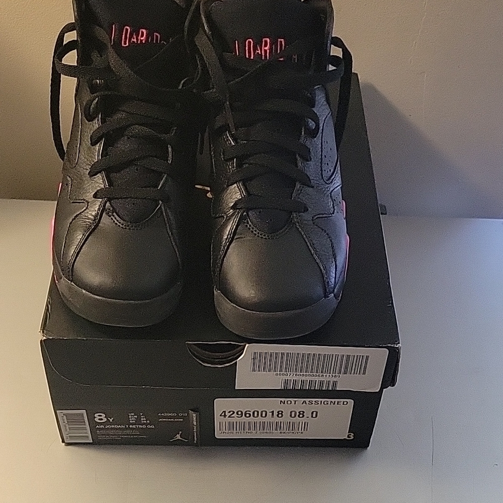 Kids Black Jordan Sneakers